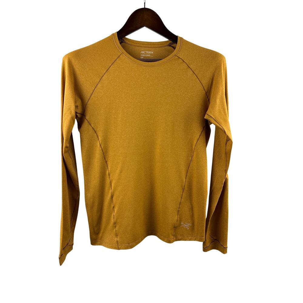 Arc'teryx Women's Long Sleeve Top - Yellow Mustard Gold